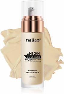 maliao High Coverage Foundation | Long Lasting Liquid Base Makeup | Matte Finish 60ml Foundation