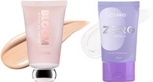 MARS Blooming Dewy BB Cream Foundation and Zero Pore Perfection Primer Foundation