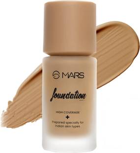 MARS SPF50 PA++++ High Coverage Liquid | Blemish Free & Blendable Makeup Foundation