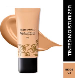 FACES CANADA Tinted Moisturizer - Peaches N Cream | Sheer Coverage | Natural Glowy Hydrating Foundation