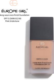Europe Girl Matte Cover - 190 Spf-15 Foundation