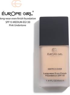 Europe Girl Matte Cover - 130 Spf-15 Foundation