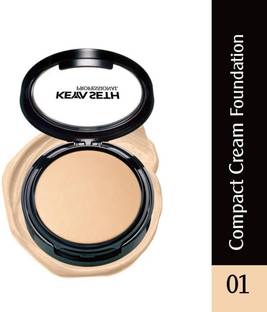 KEYA SETH AROMATHERAPY Compact Cream foundation Shade 01, (16gm) Foundation