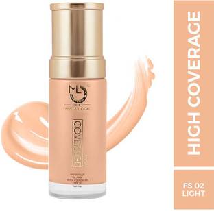 MATTLOOK High Coverage Waterproof oil Free Matte Foundation SPF 25-02 LIGHT Foundation