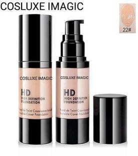 COSLUXE IMAGIC PROfessional Liquid Foundation HD High Definition Foundation 30ml (22) Foundation