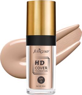 just gold HD Cover Matte Liquid Foundation with SPF 15 Foundation