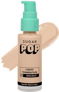SUGAR POP Liquid Foundtion 03 Walnut 30ml water resistant Foundation