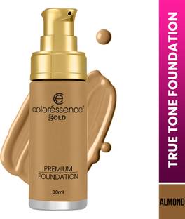 COLORESSENCE True Tone Foundation Full Coverage Lightweight Waterproof Liquid Formula Matte Finish Foundation
