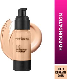 कलरेसेंस SPF-20 High Definition Foundation Full Coverage Waterproof Lightweight Matte Formula Foundation