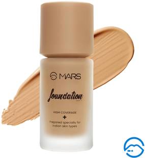 MARS High Coverage Liquid Matte Foundation | Blemish Free & Blendable Foundation