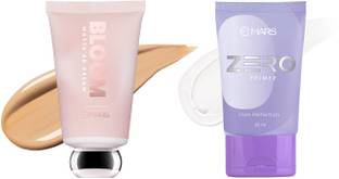 MARS Blooming Dewy BB Cream Foundation and Zero Pore Perfection Primer Foundation