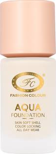FASHION COLOUR Aqua Foundation Smooth & Delicate Texture-Blendable, Lightweight & Non-Cakey Foundation