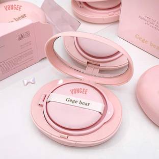 VONGEE Gege Bear Air Cushion Liquid Foundation, Dry and Oily Skin CC Holding Makeup Foundation