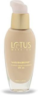 LOTUS MAKE - UP Natural blend Comfort Liquid SPF-20,buff-320 Foundation