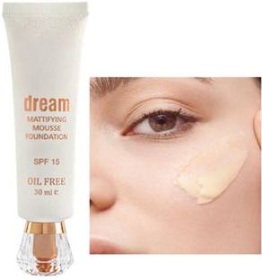 FLORERO Mousse foundation Oil Free long-wearing and buildable coverage, Foundation