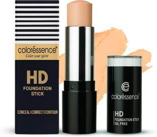 COLORESSENCE HD Makeup Foundation Stick|Matte Finish with SPF-15|Waterproof & Blendable B5 Foundation