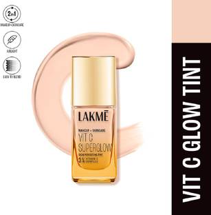 Lakmé Makeup+Skincare VitC Superglow Skin Perfecting Tint Cool Ivory C100 Foundation