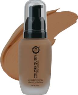 COLORS QUEEN Ultra Definition Long Lasting Waterproof & Sweatproof Liquid  Foundation