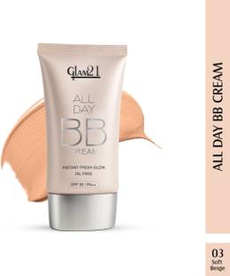 Glam21 BB Cream Instant Brightness Longlasting Coverage+SPF30| Lightweight Soft Texture Foundation