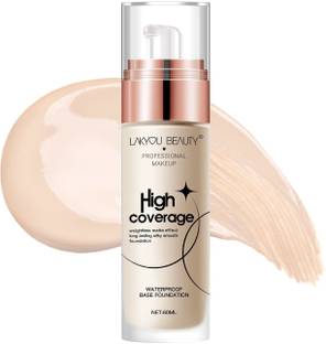 Lakyou Beauty High Coverage Weightless Matte Effect Long Lasting Waterproof Foundation