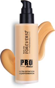 daily life forever 52 Pro Artist Ultra Definition Long Lasting Waterproof Full Coverage Liquid  Foundation