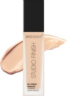 SWISS BEAUTY Studio Finish Full Coverage Foundation - (Ivory Rose, 30ml) Foundation