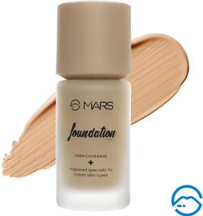 MARS High Coverage Liquid Matte Foundation | Blemish Free & Blendable Foundation