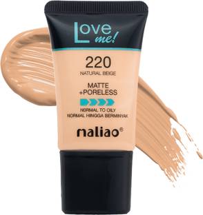 maliao Love Me Matte+Poreless Foundation for Normal to Oily Skin Foundation