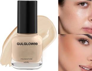 GULGLOW99 Best Flawless Liquid Foundation Waterproof Dark Circles & Pore Minimization Foundation