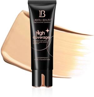 Lakyou Beauty High Coverage Cream Weightless Matte Effect Long Lasting Waterproof Foundation