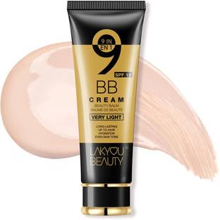 Lakyou Beauty 9in1 BB Cream | Light Coverage | 24-Hour Wear | Hydration | SPF 15 | Even Tone Foundation