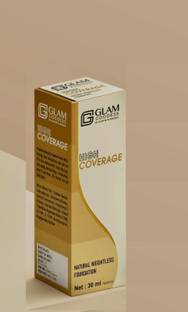 GLAM GODDESS High Coverage Natural Weightless Foundation (Pack of 1 Pc) Foundation