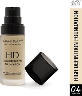 Lakyou Beauty HD High Definition for Naturally Flawless Skin Waterproof Long Lasting Foundation