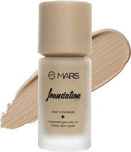MARS SPF50 PA++++ High Coverage Liquid | Blemish Free & Blendable Makeup Foundation