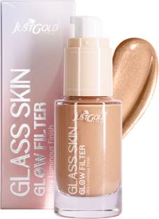 just gold Glass Skin Glow Filter Ultra Luminous Finish Foundation