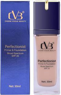 CVB Perfectionist Primer & Foundation Broad Spectrum Spf25 02 Shade Soft Lvory Foundation