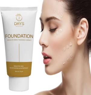7 Days Complexion Care Face Cream - Bronze Foundation Invisible Finish SPF 8  Foundation