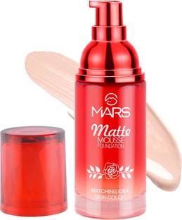 MARS Hydrating Matte Mousse Foundation |Lightweight & Seamlessly Blendable Foundation