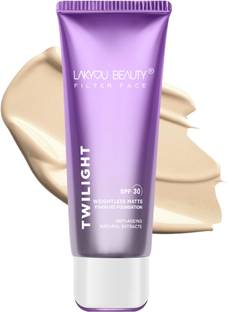 Lakyou Beauty Filter Face Twilight Weightless Matte Finish HD Foundation SPF 30 Foundation