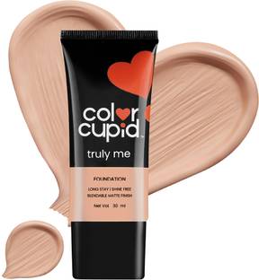 Color Cupid Truly Me High Coverage, Easy Blend | Everyday Comfort, Longwear|Cappuccino F02 Foundation