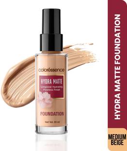 COLORESSENCE Liquid Foundation for Matte Even Skintone|Waterproof & Lightweight|Blendable L2 Foundation