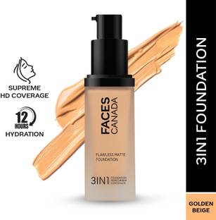 FACES CANADA Flawless Matte Foundation + Moisturizer + Concealer Foundation