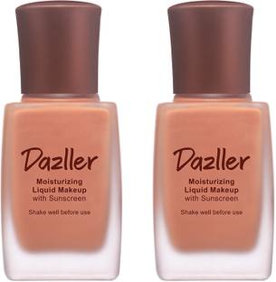 Dazller Moisturizing Liquid Makeup (Pack of 2 X 27mL) Foundation