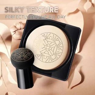 tanvi27 Mushroom Head Korean Foundation For Waterproof & Brighten Face Base Foundation