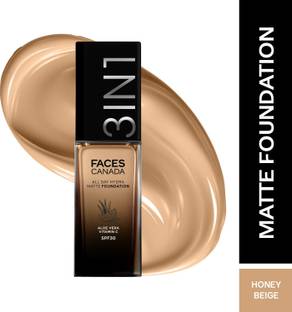 FACES CANADA All Day Hydra Matte | 3 in 1 Moisturizer + SPF 30 + Foundation