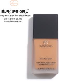 Europe Girl Matte Cover - 200 Spf-15 Foundation