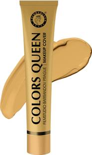 COLORS QUEEN Film Studio Makeup Cover Foundation with SPF-30, Full Coverage & Waterproof Foundation