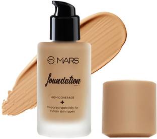 MARS SPF50 PA++++ High Coverage Liquid | Blemish Free & Blendable Makeup Foundation