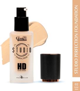 Glam21 Studio Perfection HD Matte Foundation Waterproof & Long Stay Foundation