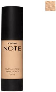 NOWGLAM Note Cosmetics Mattifying Extreme Wear Foundation Main Natural Beige Foundation